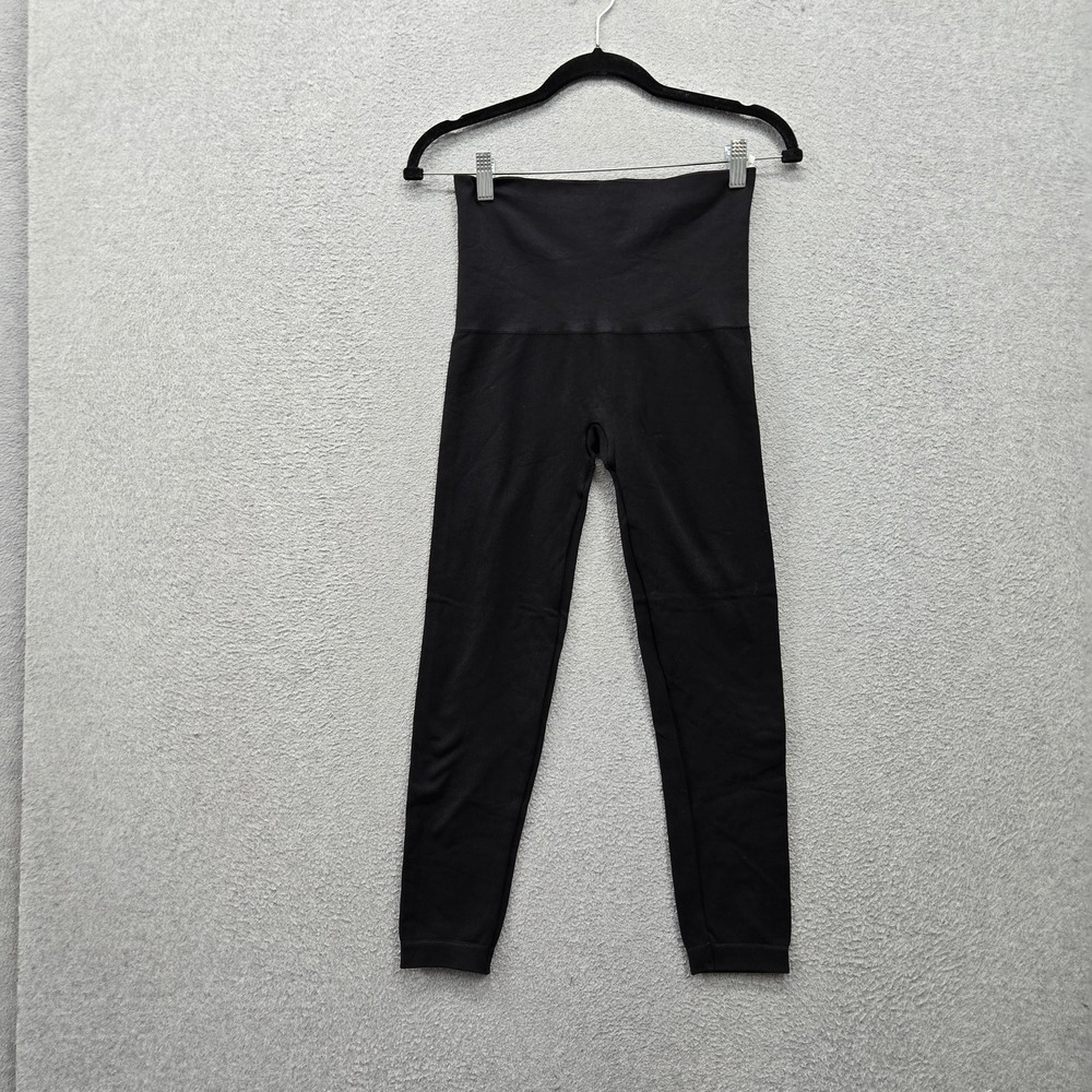 Spanx Women Legging L Black LOOK AT ME NOW Shapewear Legging Slim 23" Inseam